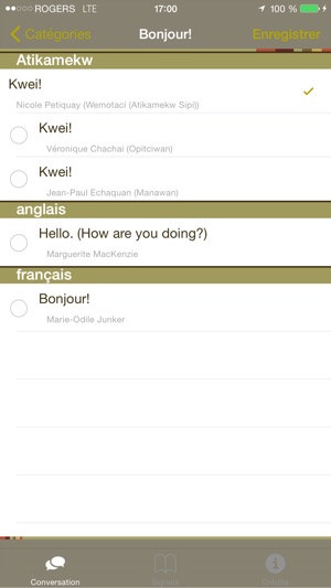 Conversation en atikamekw(圖4)-速報App