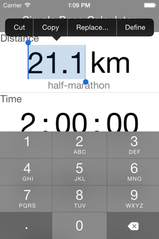 Simple Pace Calculator screenshot 2