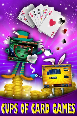 Alice In Wonderland Slots - Casino Jackpot Party With Bingo Video Poker And Gs.n More screenshot 3