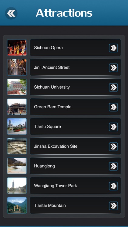 Chengdu City Offline Travel Guide
