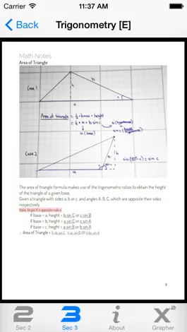 Game screenshot SST Math Notes hack