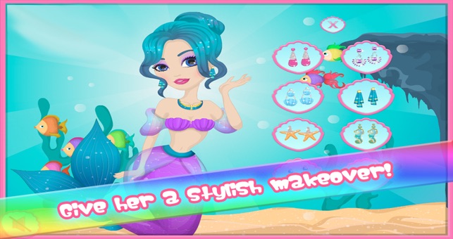 Dazzling Mermaid Makeover(圖4)-速報App