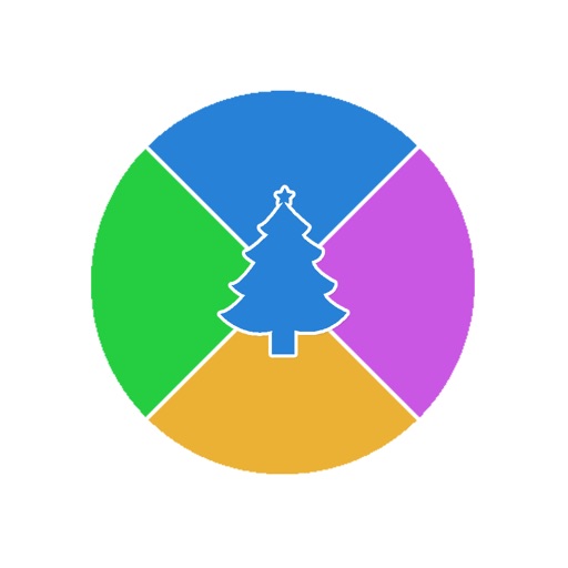 Super Swirl Rush - Colorful Christmas icon