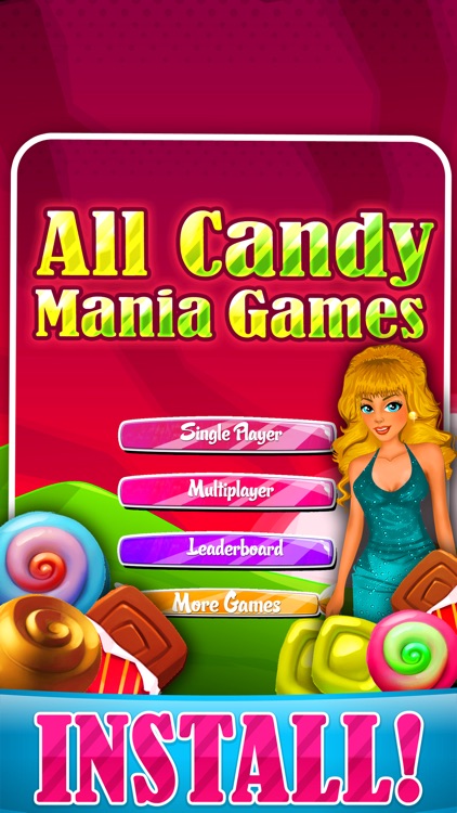 All Candy Mania Games 2015 - Soda Pop Match 3 Candies Game For Children HD FREE screenshot-4