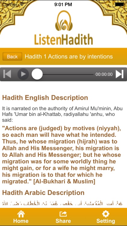 Listen Hadith