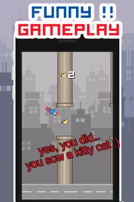 Game screenshot Flappy Kitty Cat - Impossible Adventure Of Tiny Bird Eater Cat hack