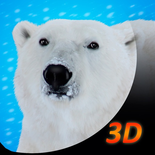 Polar Bear Survival Simulator 3D Icon