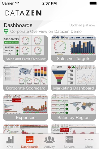 Datazen screenshot 3