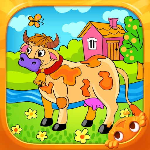 Farm Animals - Living Coloring iOS App