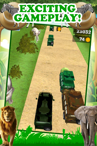 3D Safari Jeep Racing Game with Endless Real Adventure Simulator Driving FREE screenshot 2