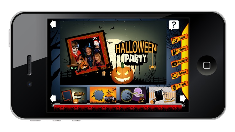 Halloween Party Photo Frame