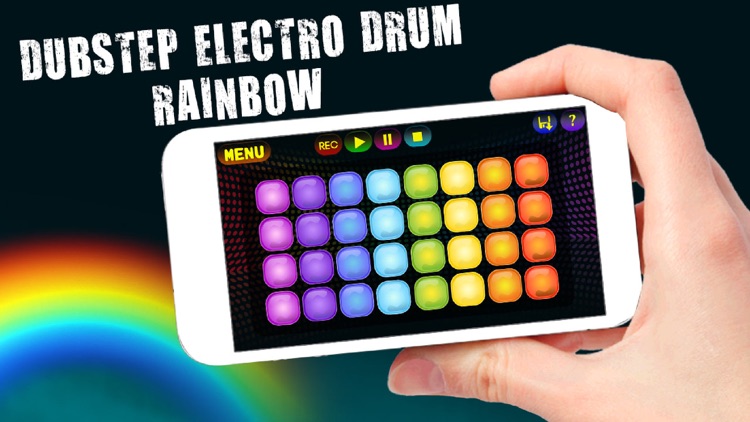 Dubstep Electro Drum Rainbow