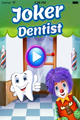 Clown Dentist Dental games screenshot 4