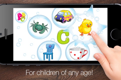 BubbleABC: English for toddlers and alphabet ABC for children of any age, pop bubbles with fancy letters and funny pictures! screenshot 2