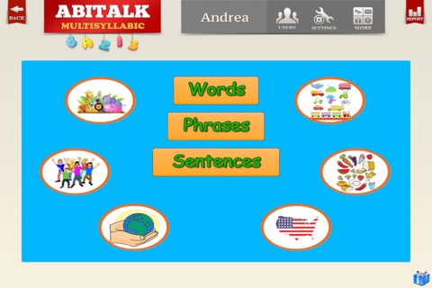 Multisyllabic with words, phrases and sentences for speech therapy and special need education freeのおすすめ画像2