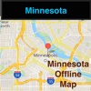 Minnesota/Minneapolis Offline Map & Navigation & POI & Travel Guide & Wikipedia with Traffic Cameras