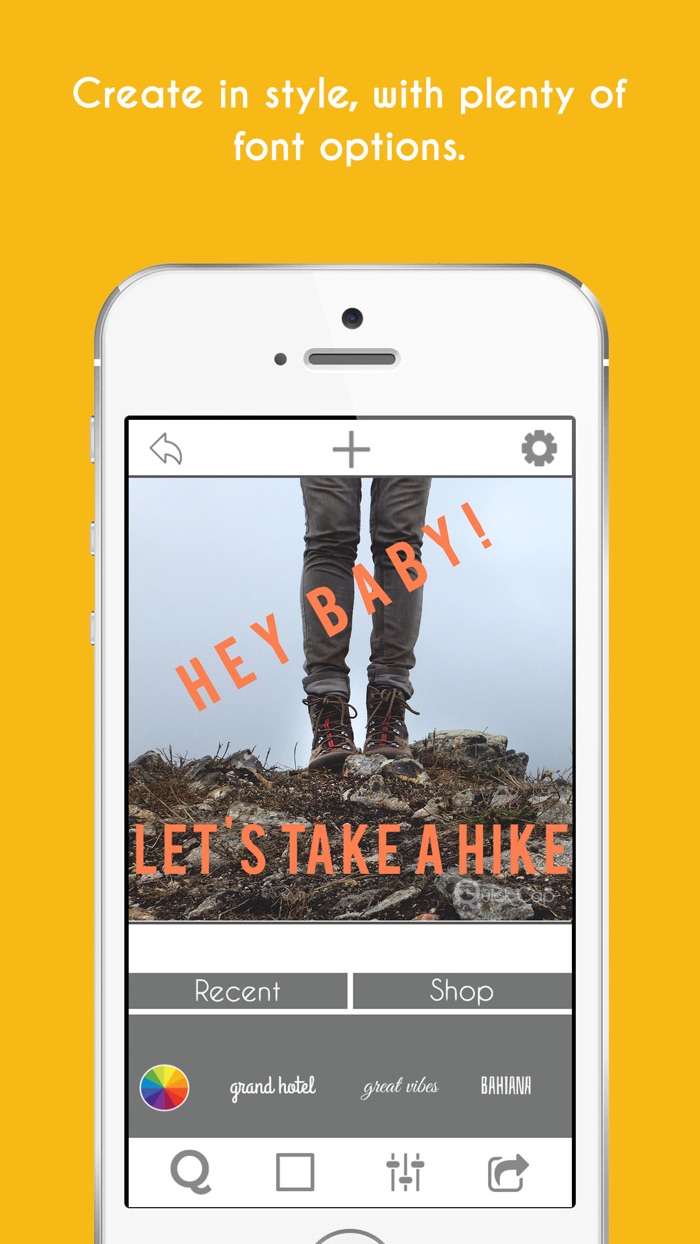 Quick Cap Pro - 写真オーバー面白いインスピレーションの引用＆単語を追加する