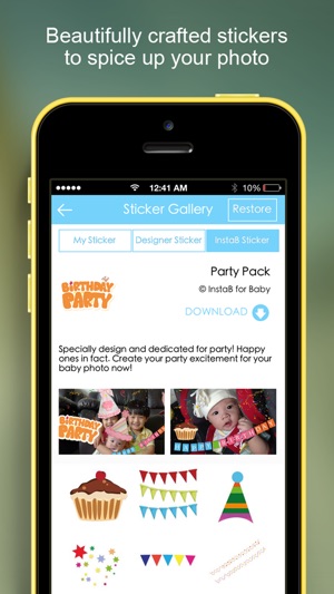 InstaB For Baby - Beautiful way to share baby’s milestones, (圖3)-速報App