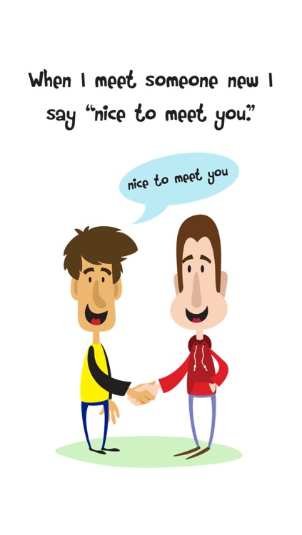 Manners Social Story and Speech Tool