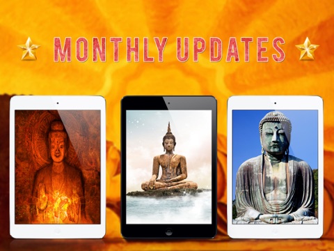 HD Wallpapers for Buddha - iPad Version screenshot 3