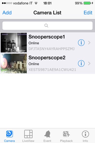 Snooperscope screenshot 2