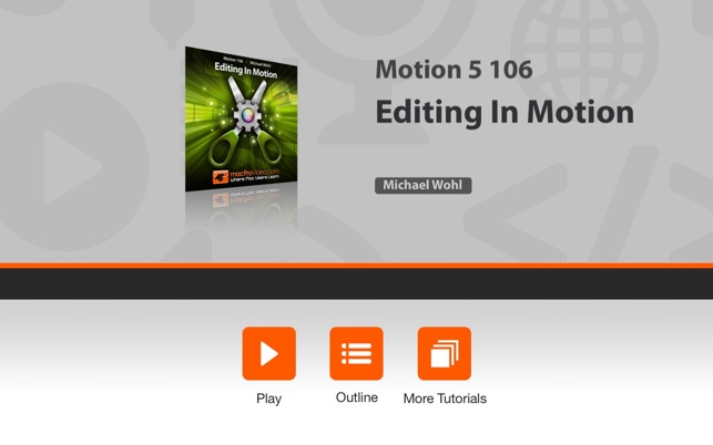 Course For Motion 5 106 - Editing In Motion(圖1)-速報App