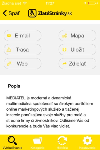 ZlatéStránky.sk screenshot 4