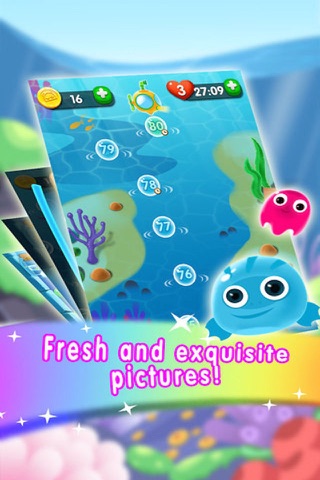 Bubble Adventure Mania - rescue the color fish screenshot 3