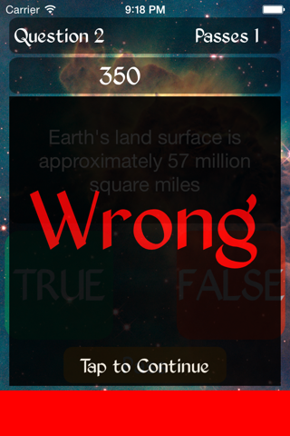 True or False Astronomical - Test your knowledge of Astronomy and Space screenshot 4