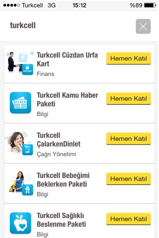 Turkcelle Sor screenshot 2