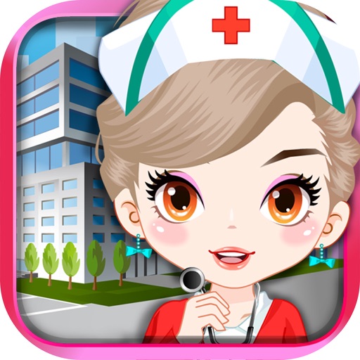 Miss Nurse Dress up Icon