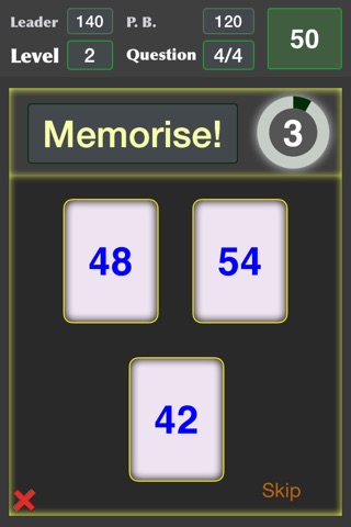 Flash Maths - Times Tables screenshot 2