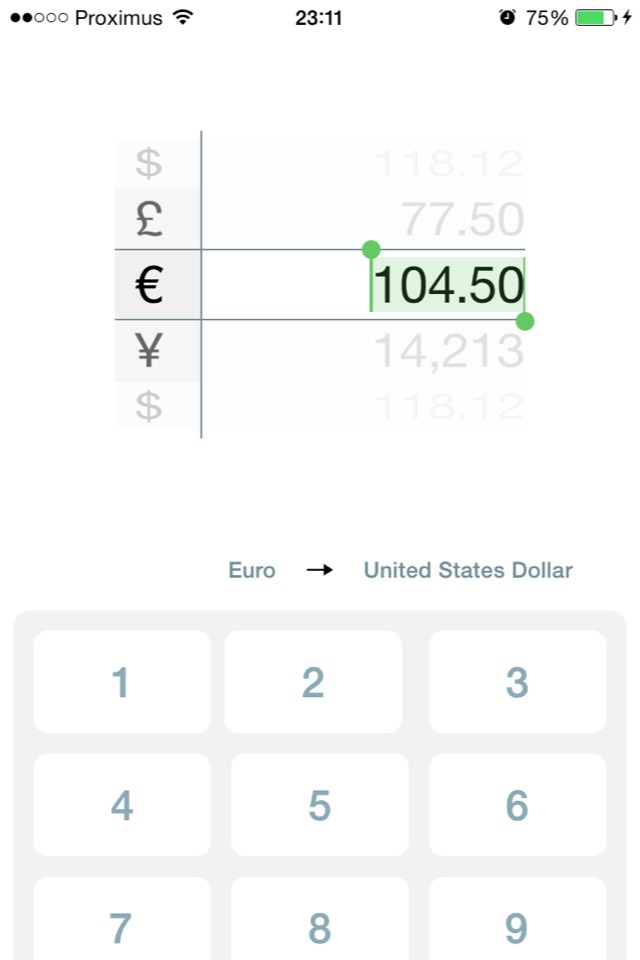 MultiCurrency - Currency - Exchange Rates Converter screenshot 3