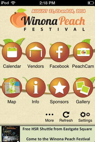 Winona Peach Festival screenshot 2