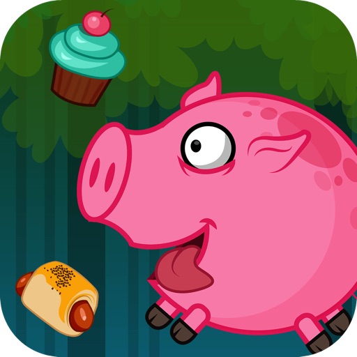 Piggy Jump Timberman Style - Hipster ham on the run