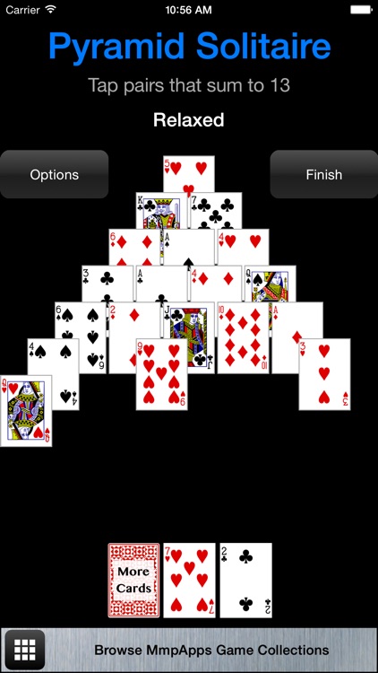pyramid solitaire classic free card games
