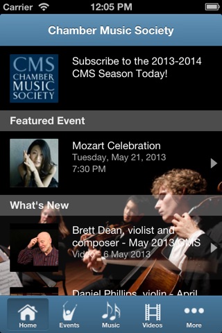 Chamber Music Society screenshot 2