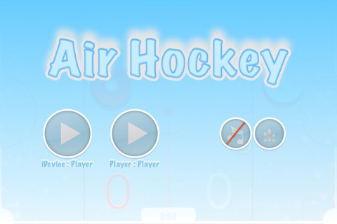 Air Hockey - Snow Party screenshot 2