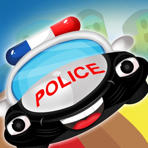 Police Car Hero : The Cartoon 911 Traffic City Fun Race - Gold Edition