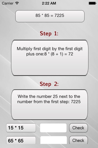 calculation Tricks screenshot 3