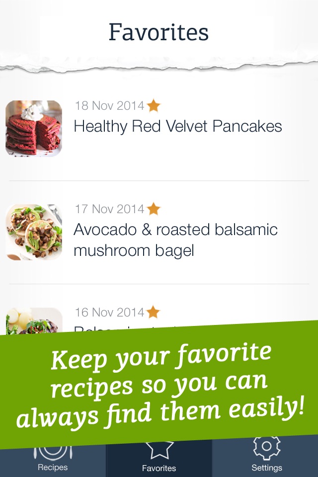 Healthy Recipes - quick and easy meals for a well-balanced diet screenshot 4