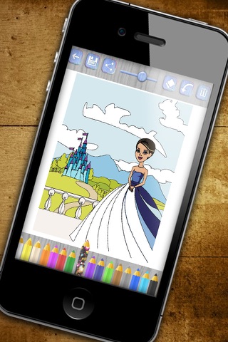 pintar princesas mágico - libro para colorear a la princesa- Premium screenshot 4