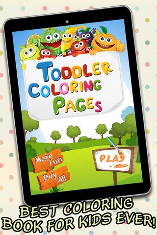 Toddler Coloring Pages screenshot 2