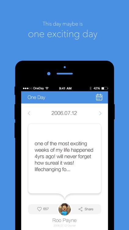 One Day - Everyone has one memorable day screenshot-3