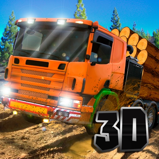 Timber Truck Driving Simulator 3D Full Icon