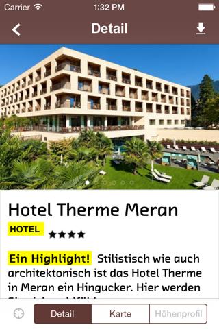 Hotel Therme Meran - Terme Merano screenshot 2