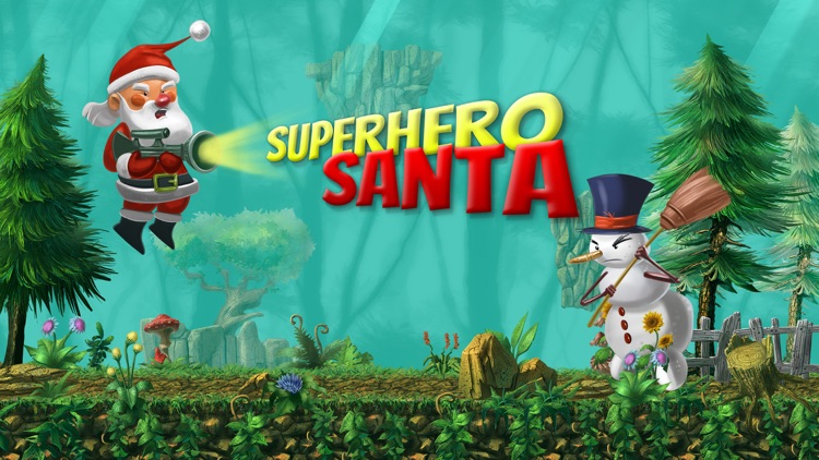 Superhero Santa - 2D Platformer Christmas Game With Santa Claus screenshot-0