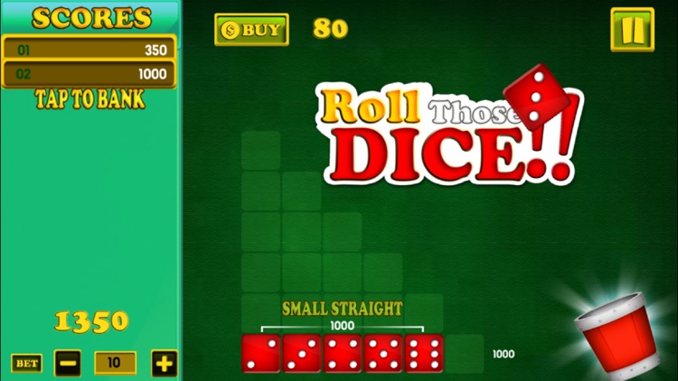 Dice Ten Thousand - Roll Those Lucky Dice - Classic Farkle 10000 Fun!