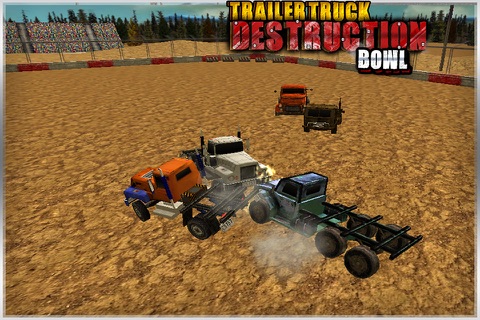 Trailer Truck Destruction Bowl screenshot 2