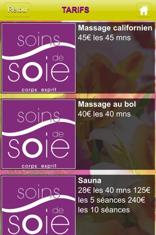 Soins de Soie screenshot 2